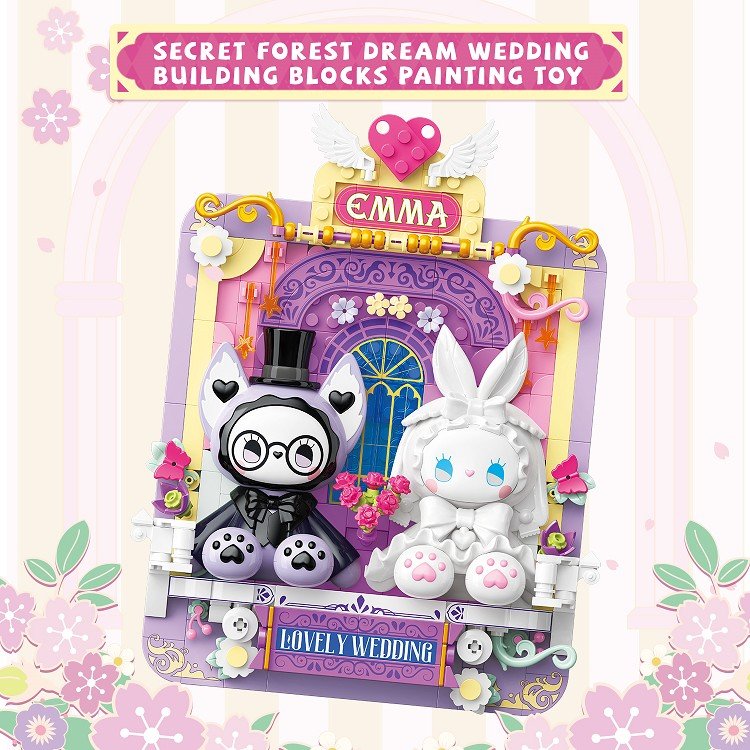 EMMA Dream Wedding Painting Building Block 4 EMMA Dream Wedding Painting Building Block - Image 4