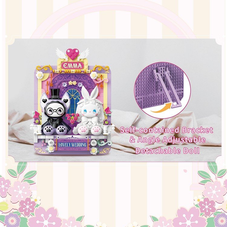 EMMA Dream Wedding Painting Building Block 6 EMMA Dream Wedding Painting Building Block - Image 6