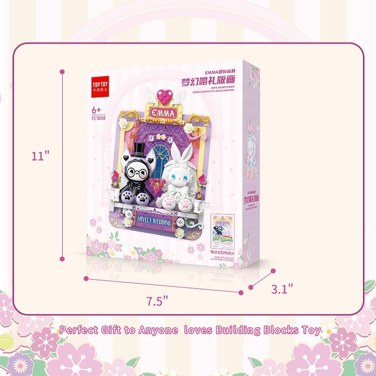 EMMA Dream Wedding Painting Building Block 7 EMMA Dream Wedding Painting Building Block - Image 7