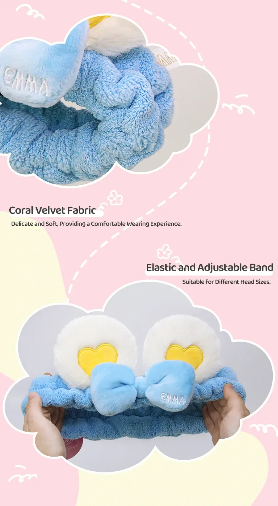 Emma Secret Forest Tea Party Collectible Series Cute 3D Hair Tie 11 format,webp