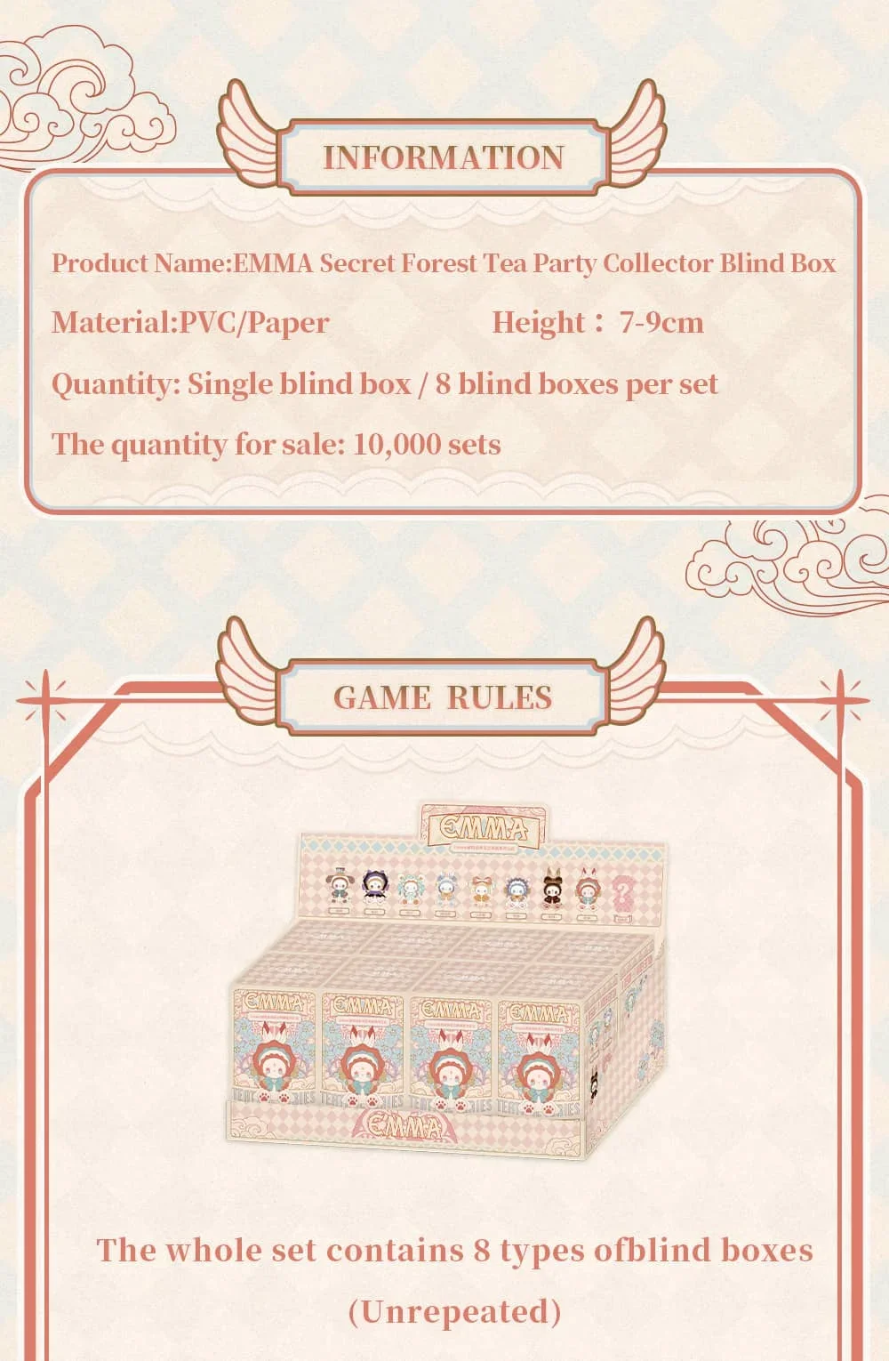 EMMA Secret Forest Tea Party Collector's Series Blind Box 20 format,webp