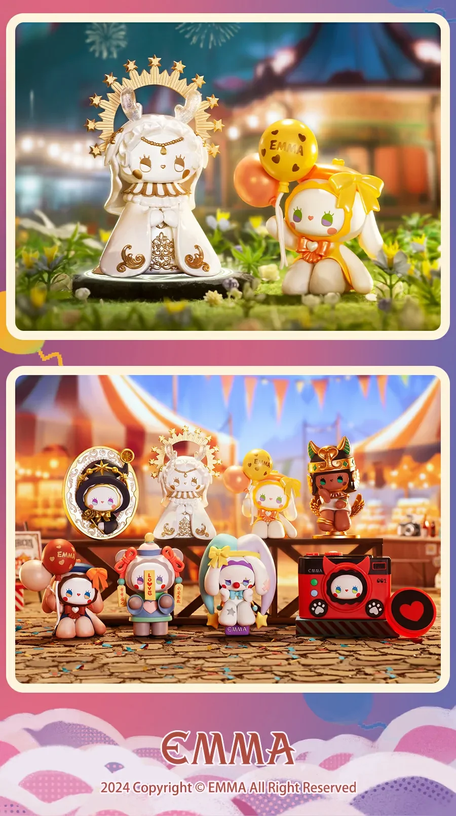 Emma Secret Forest Midnight Market Series Blind Box 24 format,webp