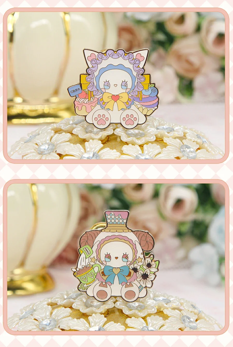 EMMA Secret Forest Tea Party Collection badge Blind Box 44 format,webp
