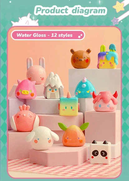Geometric Monster blindbox 24 format,webp