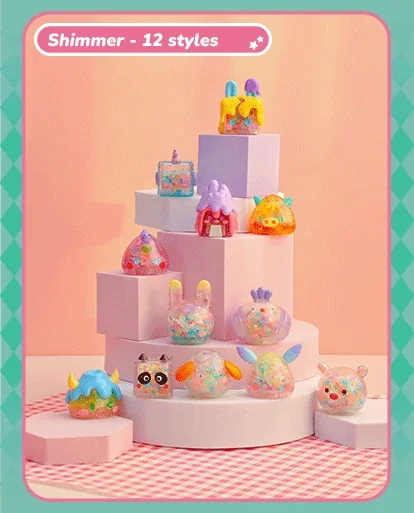 Geometric Monster blindbox 16 format,webp