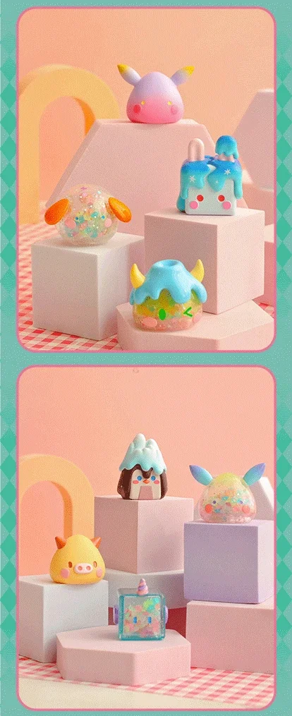 Geometric Monster blindbox 12 format,webp