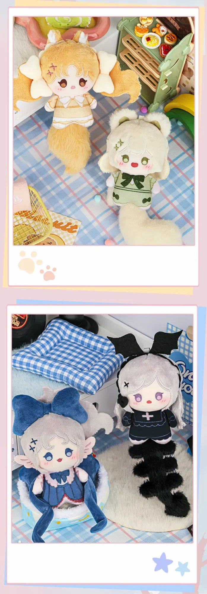 HAPPY ENGINE Luluelf Story Lulubaby SeriesPlush Doll Keychain 35 format,webp