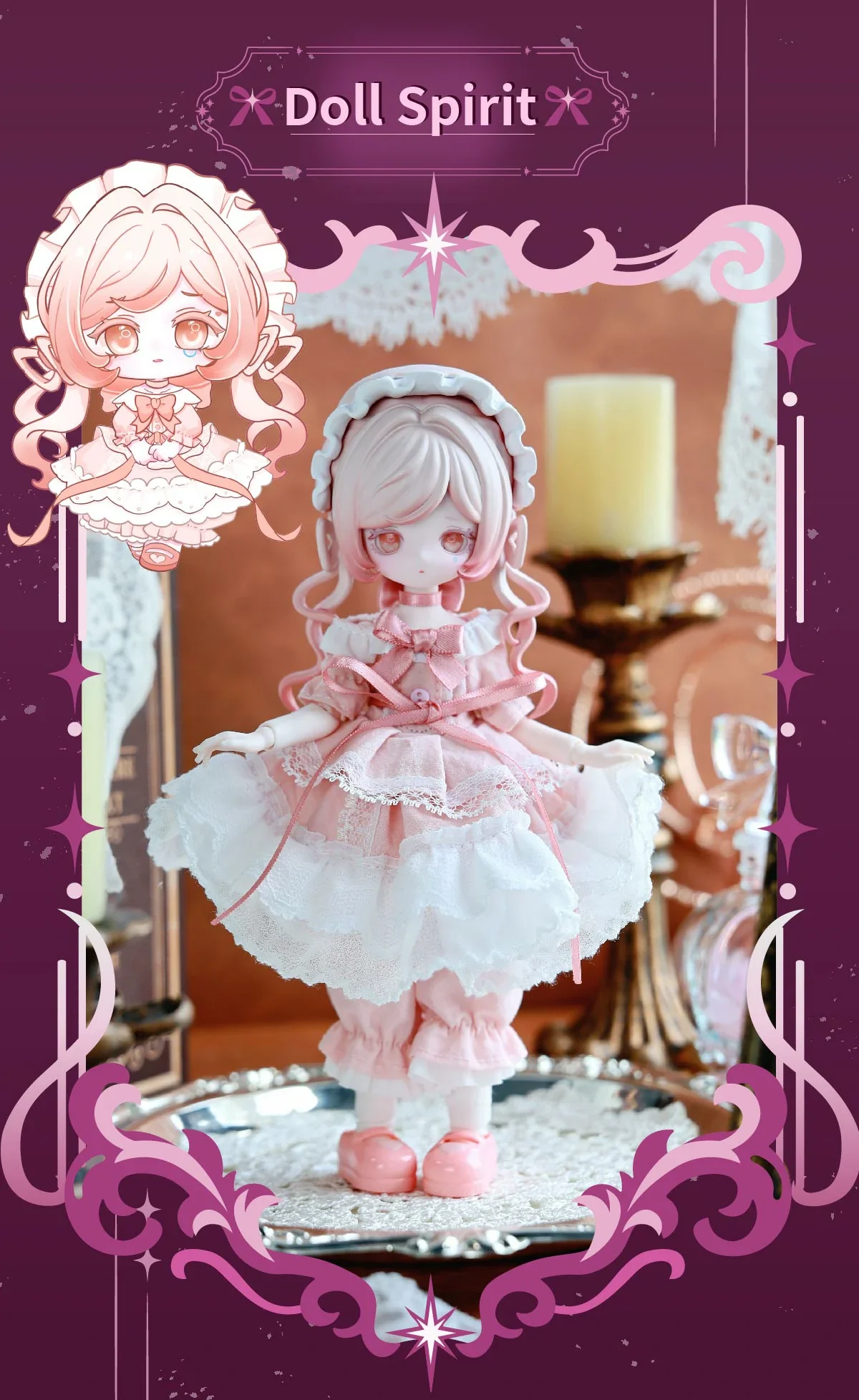 The Lulu Elf Story II Awakening Nature Series Action Figure BJD Blind Box 56 format,webp