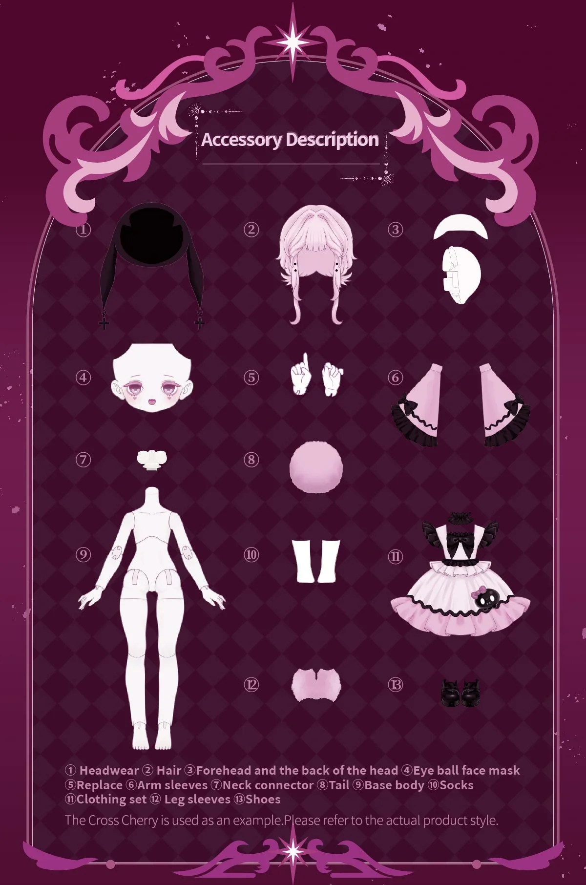 The Lulu Elf Story II Awakening Nature Series Action Figure BJD Blind Box 48 format,webp