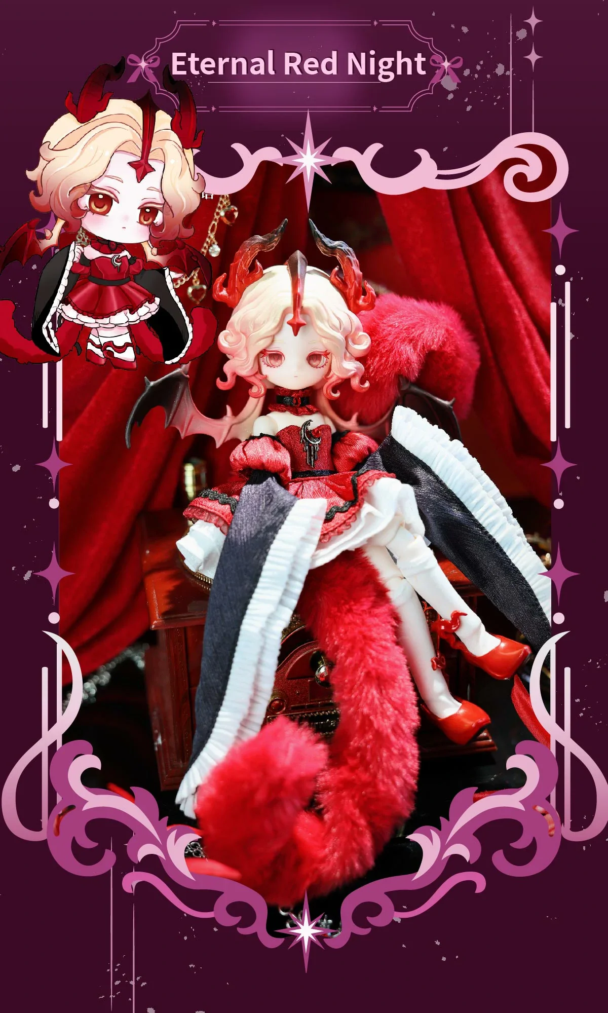 The Lulu Elf Story II Awakening Nature Series Action Figure BJD Blind Box 51 format,webp