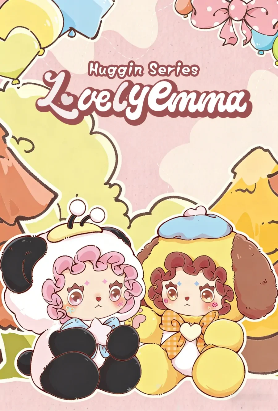Lovely Emma Hugging Series Plush Blind Box | LUCKY EMMA STUDIO