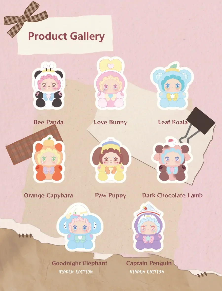 Lovely Emma Hugging Series Plush Blind Box | LUCKY EMMA STUDIO