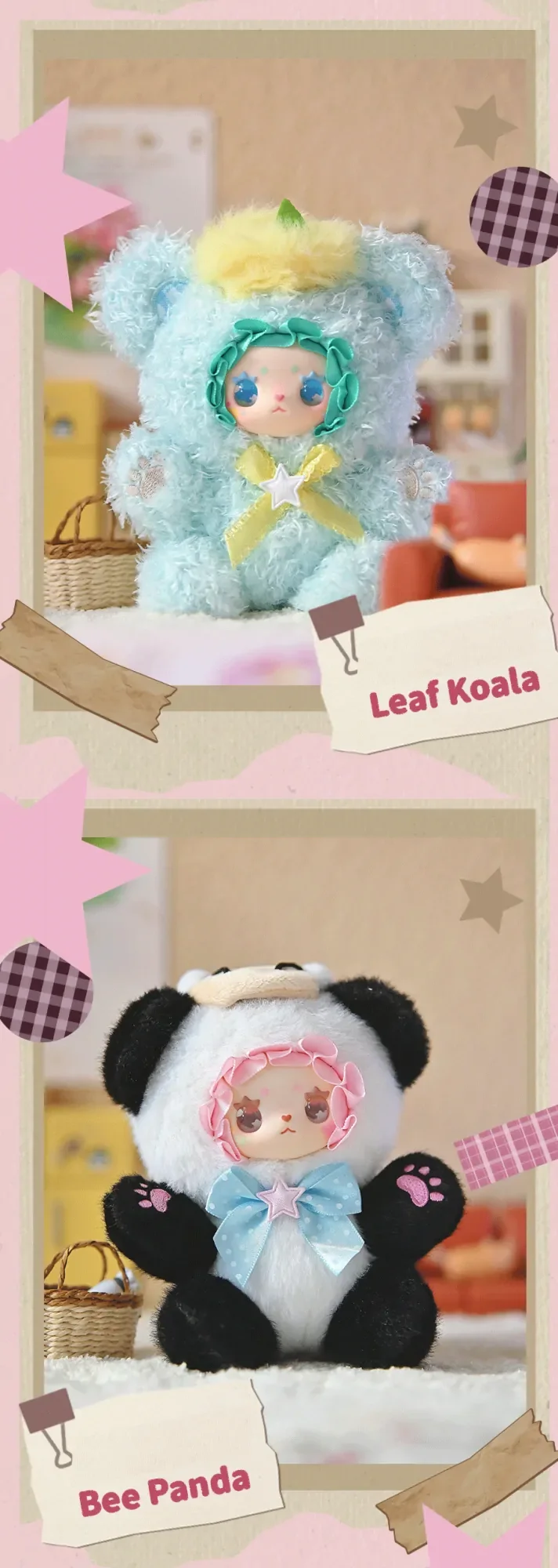 Lovely Emma Hugging Series Plush Blind Box | LUCKY EMMA STUDIO