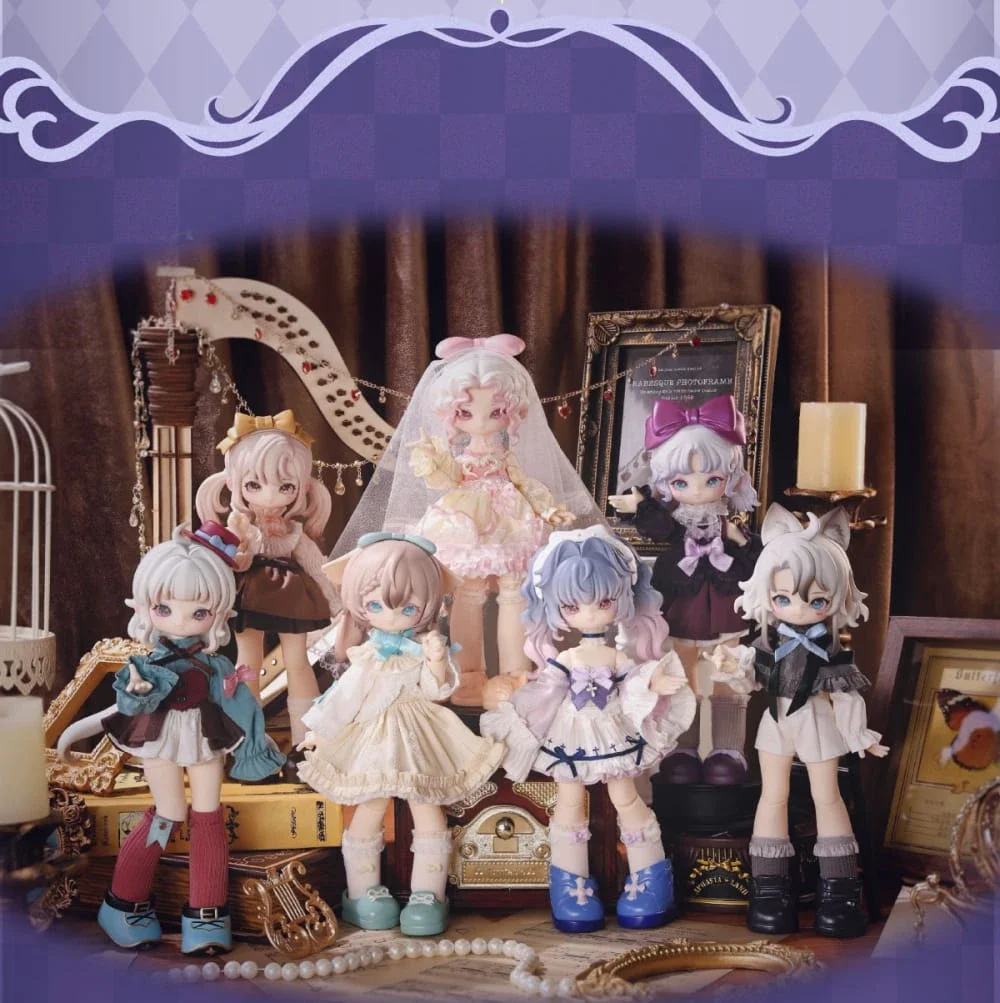 Misya Museum of the Weird Series 1/8 Action Figure BJD Blind Box 35 format,webp