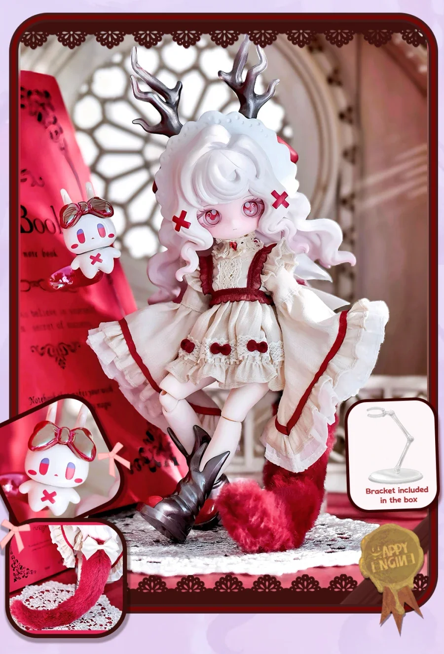HAPPY ENGINE Luluelf Story Series Articulated Figure 50 format,webp
