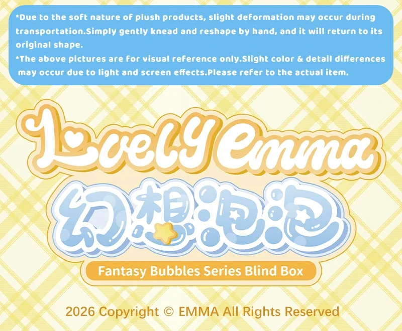 LOVELY EMMA Fantasy Bubbles Series Blind Box 68 format,webp