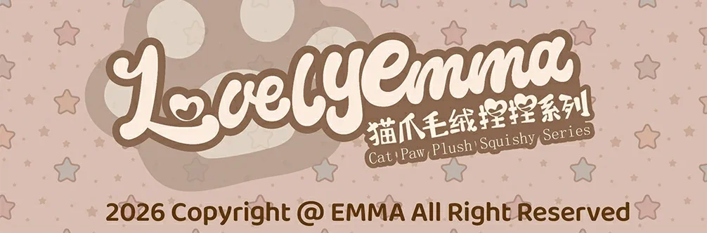 EMMA Cat Paw Squishy Series blind box 65 format,webp