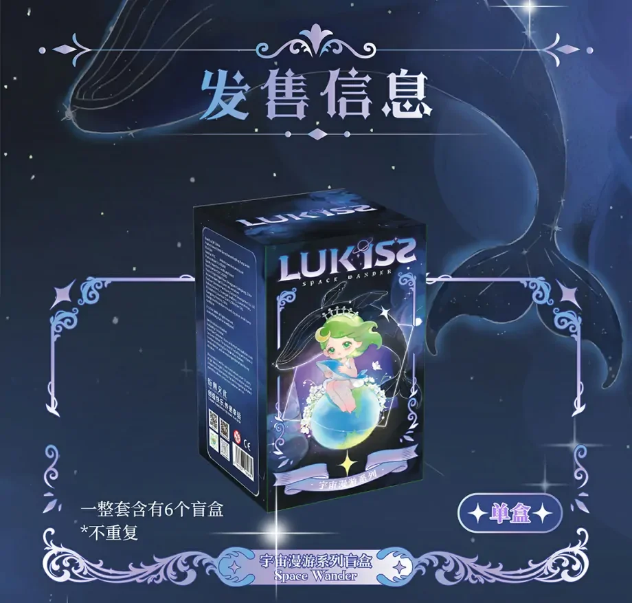 LUKISS Space Wander Series Blind Box 72 format,webp