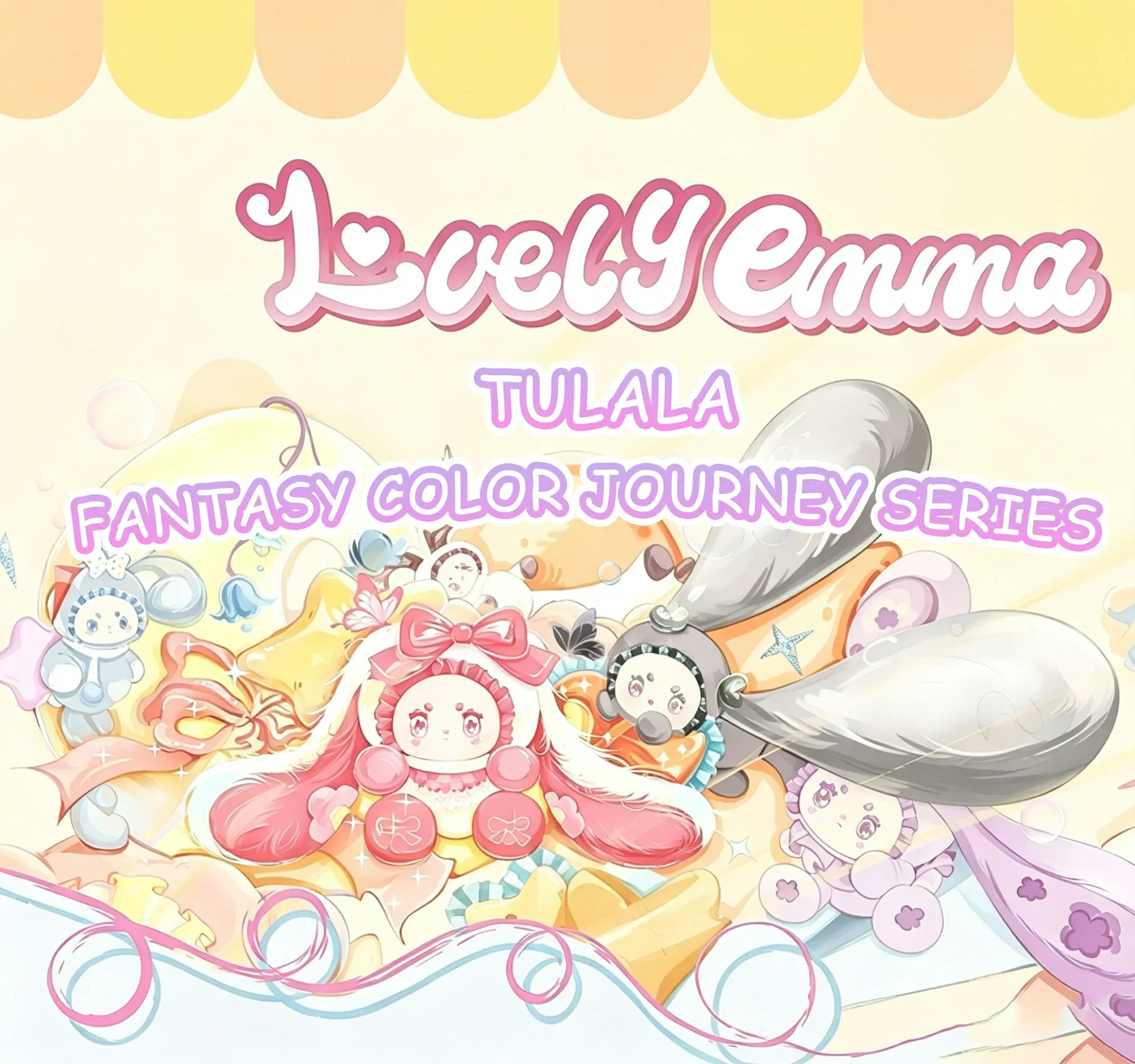 EMMA Fantasy Color Journey Series Tulala Plush Pendant Blind Box 47 format,webp
