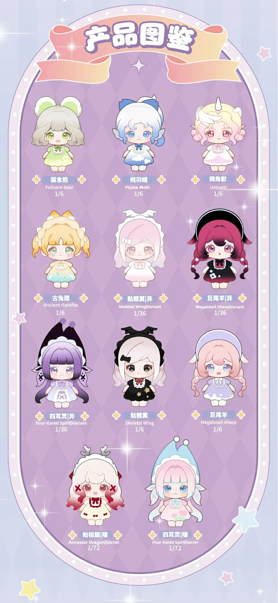 The Lulu Elf Story Series Mini Blind Box 54 format,webp